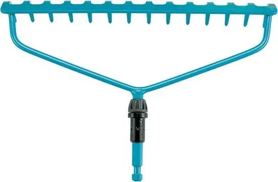 Immagine prodotto di Rastrello per ponti combinati: robusto rastrello a 14 denti - Accessorio per rastrelli con larghezza di lavoro di 36 cm