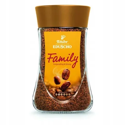 Zdjęcie produktu dla Kawa rozpuszczalna Eduscho Family 200 g