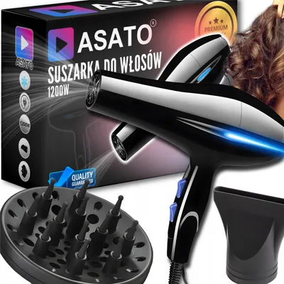 Obrázok produktu pre Iónový sušič vlasov s difuzérom 2v1 PRO + koncentrátor POWERFUL