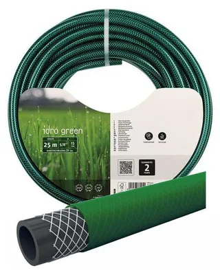 Produktbild von Fitt Idro Green Schlauch 5/8" 15 m Grün/Schwarz 3-lagig Gewebe Algenfest