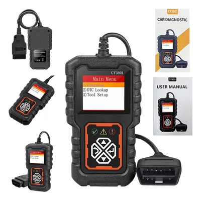 Produktbild von Auto OBD2 Scanner, ELM327 Diagnosegerät, Fehlercode Anzeige LED, Echtzeit Überwachung, Mehrsprachig, Batterietest, Car Code Tool