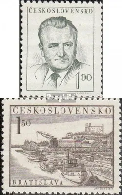 Produktbild von Briefmarken Tschechoslowakei 1952 Mi 740,765 (kompl.Ausg.) postfrisch Gottwald