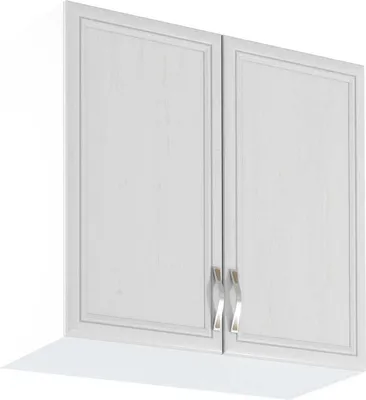 Produktbild von Hängeschrank 80 cm Küchenschrank mit 2 Türen Küchenmöbel, Sycylia Weiß Creme G80 Weiß/Creme