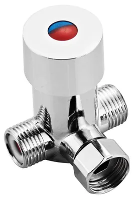 Produktbild von Bruckner Wasser-Temperaturregler für Standventil 1/2", Chrom
