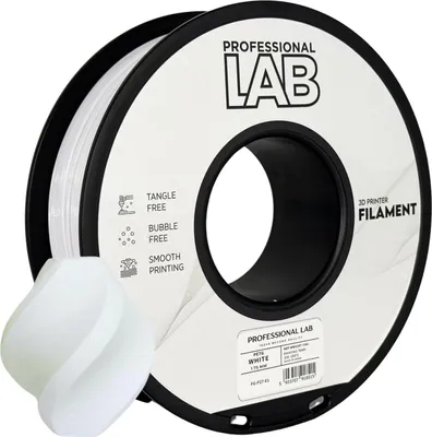 Produktbild von PETG-Filament „White Professional Lab“, 1,75 mm, 1000 g, für 3D-Drucker