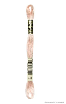 Immagine prodotto di Filato da ricamo DMC Mouline Special 117MC -948, 6 capi, 8 m