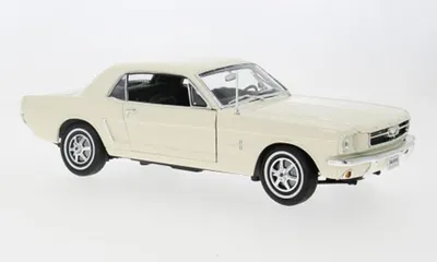 Produktbild von Welly WEL12519H-WHITE - 1/18 / Ford Mustang Hardtop, weiss, 1964 - Neu