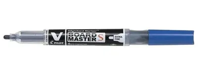Popisovač na tabule, 1,3 mm, EF, kužeľový hrot, PILOT "V Board Master", modrá