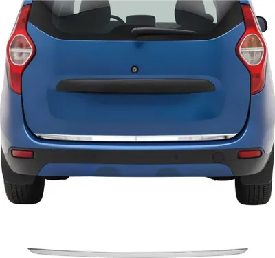Image de Garniture de Hayon Coffre pour Dacia Lodgy 2012-2020 acier inox