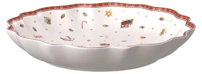 Produktbild von Villeroy & Boch Toy's Delight Schale groß rot,weiß Vorteilsset 4 Stück 1485853640 4003686328266