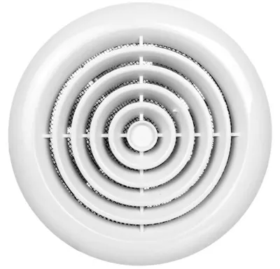 Productafbeelding van Huishoudventilator, diameter 100, 230V, 98 m³/h, 14W, 34 dB. Plafondventilator, model 100PF, rond (NV 10)