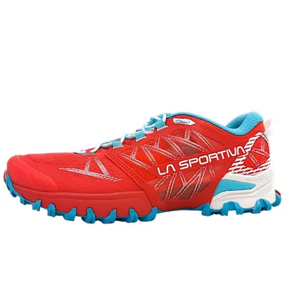 Immagine prodotto di Scarpe da trekking da donna La Sportiva Bushido III, ideali per attività outdoor, colore rosso