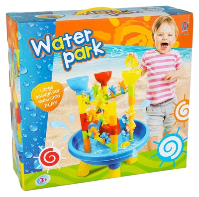 Produktbild von Wassertisch Wasserpark Spielzeug mit Zubehör für Kinder