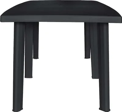 Obrázek produktu pro vidaXL Zahradní stůl antracit 216x90x72 cm plastový