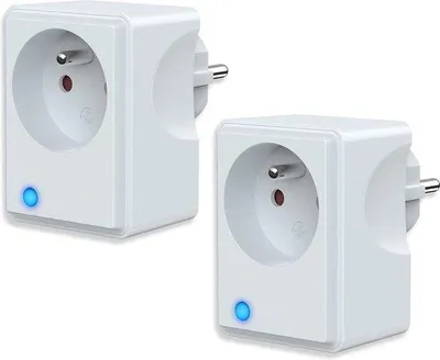 Immagine prodotto di Presa intelligente WiFi, grigia, confezione da 2