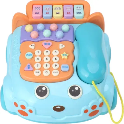 Produktbild von Baby-Telefon-Spielzeug,Baby-Musik-Licht-Telefon-Spielzeug,Baby-Telefon-Spielzeug,Early Education Musik-Telefon-Spielzeug,Kinder Pretend Telefon-Spielzeug,Baby-Spielzeug Telefon Cartoon