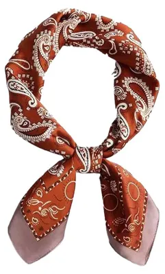 Obrázek produktu pro CCAIPU Saténový hedvábný šál pro dámy, elegantní, lehký hedvábný šál, šála, bandana, šátek