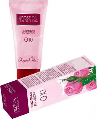 Produktbild von Biofresh Rose Oil of Bulgaria Anti Age Q10 Handcreme 50 ml