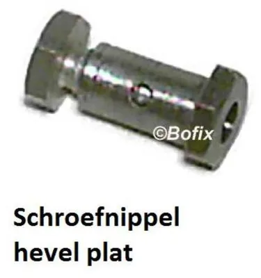 Produktbild von Bofix Schraubnippel Domino für Flachhebel