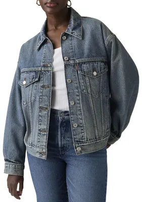 Produktbild von LEVI'S Original Trucker Jacke im 90er-Jahre-Profil mit Doppelklappen-Brusttaschen