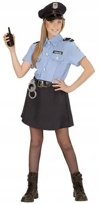 Produktbild von POLIZISTIN (Bluse, Rock, Gürtel, Mütze) 158