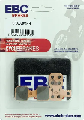 Obrázek produktu pro CFA660/4HH - Brzdové destičky EBC Brakes pro jízdní kola (slinuté)