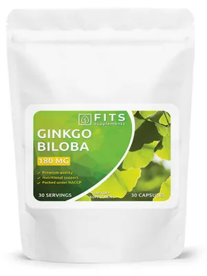 Image de Ginkgo biloba 180 mg, 30 gélules