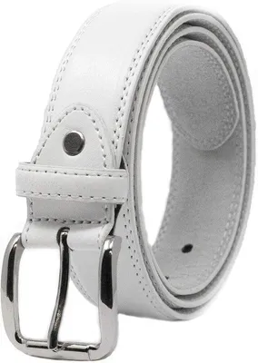 Zdjęcie produktu dla Pasek do spodni męski, szerokość 32 mm, wyściełany skórą
