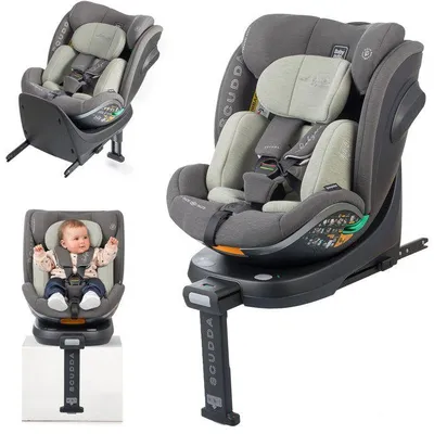 Produktbild von Autositz Babyauto Scudda, Gruppe 0/1/2/3, 40-150 cm, I-Size, Drehfunktion, Olive
