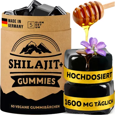Obrázok produktu pre Želé cukríky Shilajit z Himalájí – prírodné, vegánske