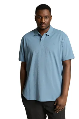 Produktbild von TOM TAILOR Herren 1044827 Poloshirt, 39441-Mountain Spring Blue, 5XL Groß