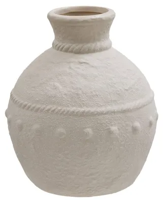 Produktbild von Vase lewis h. 20,5 cm, weiß  - Atmosphera créateur d'intérieur