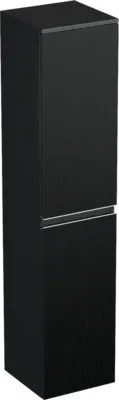 Obrázek produktu pro Koupelnová skříňka vysoká Jungborn TRENTA černá matná 35 x 161,8 x 35 cm