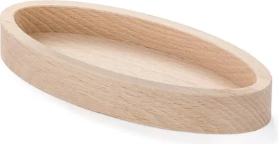 Produktbild von Metrie | Elora-9015 Ovale Holzschale | 15×7 cm