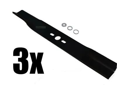 Immagine prodotto di 3 X 50 CM lame di ricambio UNIVERSALI per tosaerba con raccoglierba - alta qualità
