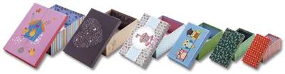 Produktbild von Folia 32601, Geschenkverpackungsbox, Mehrfarbig, Abbildung, Karton, Mottoparty, Jede Gelegenheit