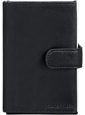 Produktbild von SAMSONITE Wallet ALUFIT PLUS RFID Kartenetui Slide Alu Schwarz inkl Geldscheinfach