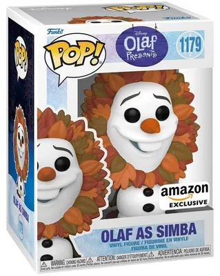 Produktbild von Funko POP! Disney: Olaf Present - Olaf as Simba #1179 Amazon Exclusive