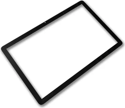 Produktbild von Für Apple iMac 20" A1224 Glas Scheibe Front Screen Panel Bezel 2007 2008 2009 schwarz
