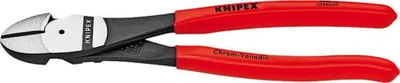 Zdjęcie produktu dla Knipex 74 01 160, Szczypce ukośne, Stal chromowo-wanadowa, Plastik, Czerwony, 160 mm, 178 g