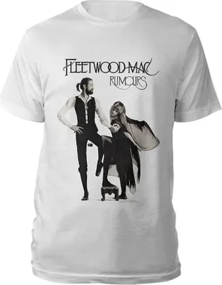 Image de Fleetwood Mac Rumours White L T-shirt