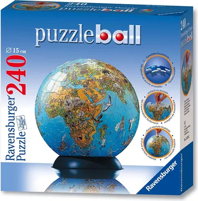 Obrázok produktu pre Ilustrovaná mapa sveta, 240 dielikov puzzle