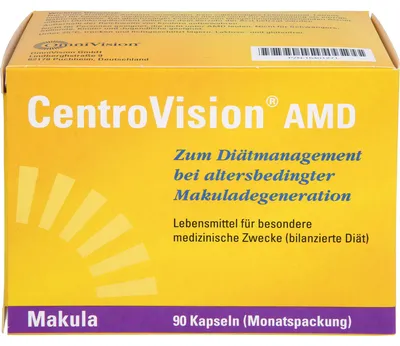Produktbild von CentroVision AMD Kapseln bei altersbedingter Makuladegeneration, 90 St. Kapseln