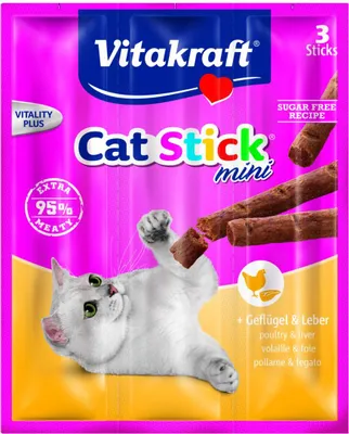 Produktbild von Cat Stick mini Geflügel & Leber - Vitakraft