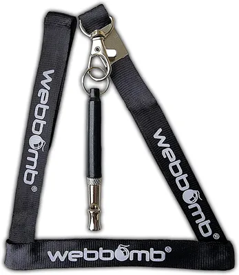 Produktbild von WEBBOMB® Hochfrequenzpfeife Ultraschall Hundepfeife Ultraschallpfeife für Hunde-Training wetterfest mit Umhänge-Band Lanyard