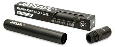 Productafbeelding van JAYSAFE Joint-houder, zwart. Joint-houder, zwart