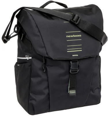 Produktbild von New Looxs Radtasche Vigo Single Black Green 18L Black - sportliche Einzeltasc...