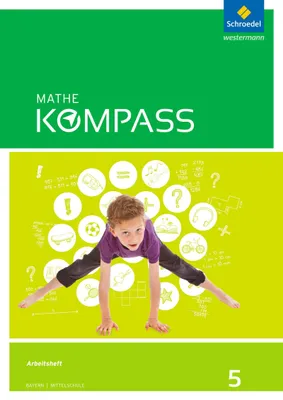 Image de Mathe Kompass 5. Arbeitsheft mit Lösungen. Bayern