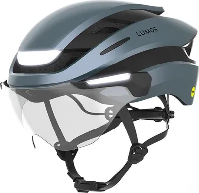 Immagine prodotto di Casco Lumos Ultra E-Bike MIPS Space Blue M/L, LED COB integrati, indicatori di direzione, B...