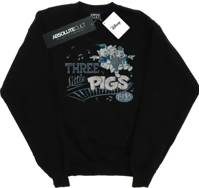 Produktbild von Disney - "1933" Sweatshirt für Damen BI13586 (S) (Schwarz)